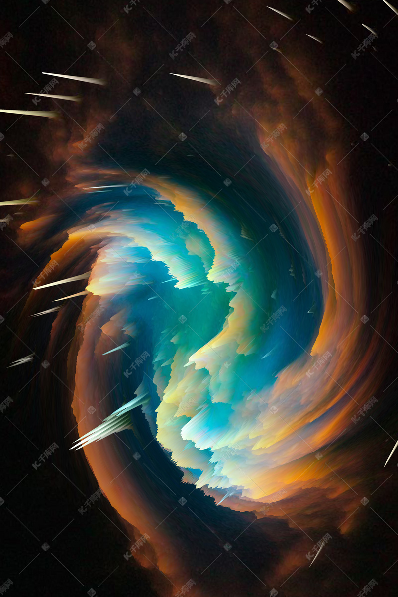 创意3d炫酷海报背景