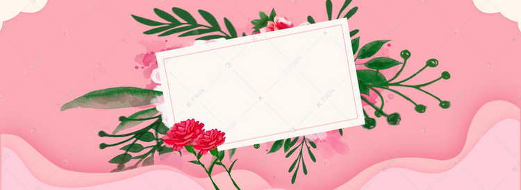 母亲节粉色背景图