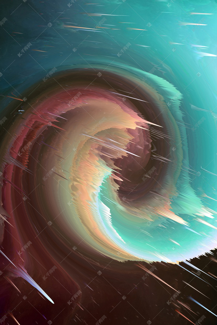 创意3d炫酷通用海报背景