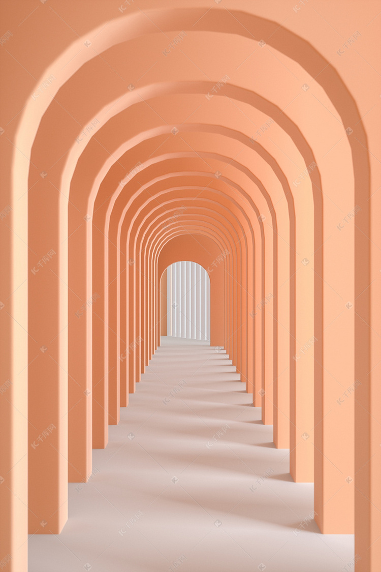 c4d简约立体空间三维电商通用活动背景