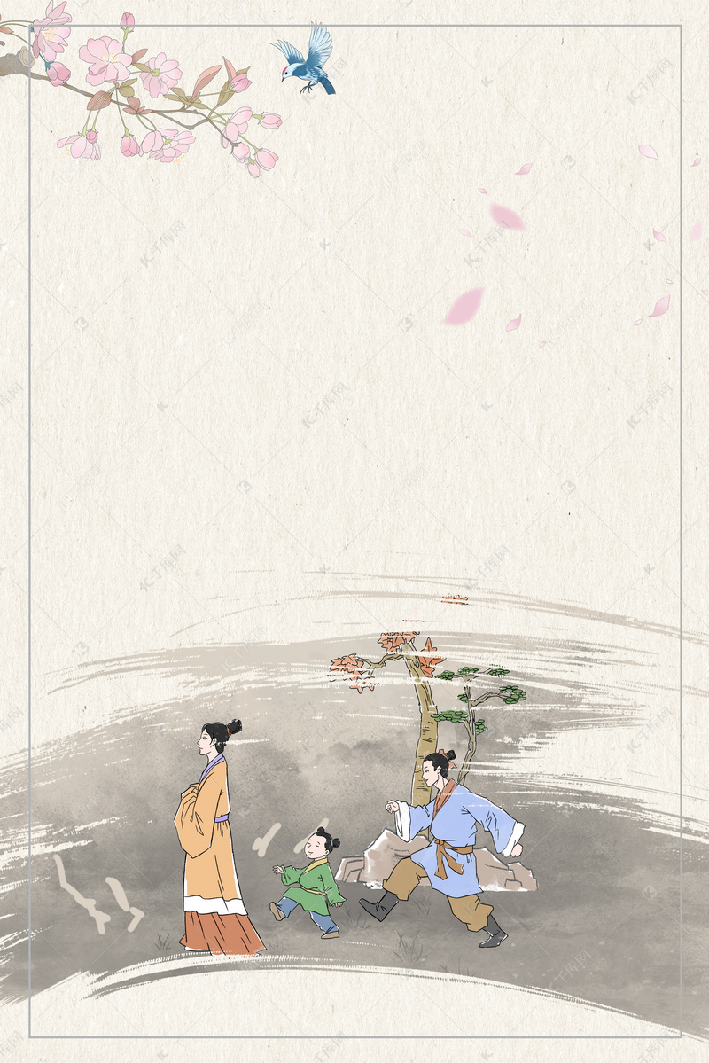 校园成语故事挂画海报