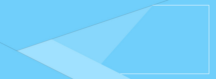 纯色背景唯美简约风bannerpsd