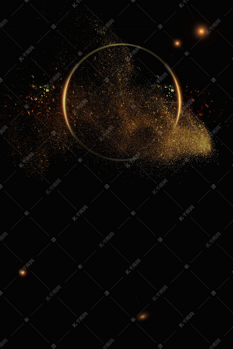 高端黑色星光315宣传背景