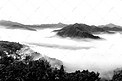 徽州山脉云海摄影图