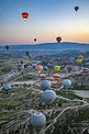 卡帕多奇亚热气球摄影图