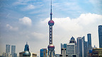 上海地标性建筑风景东方明珠摄影图