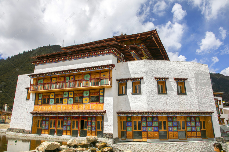 西藏藏式建筑风景7