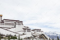 西藏布达拉宫远景摄影图