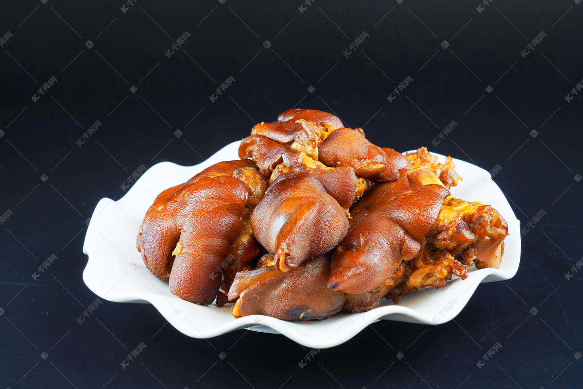 餐饮美食烧猪蹄