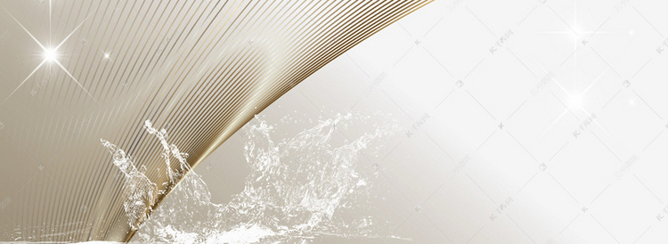 简约大气电商化妆品背景banner
