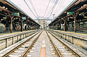 日本镰仓铁路摄影图
