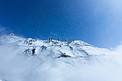 自然风景冬日雪山风光高清摄影摄影图配图