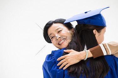 幸福快乐的母女