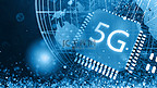 5G芯片全球科技技术白天芯片地球科技研发摄影图配图
