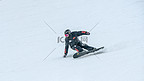 单人滑雪上午人物冬季素材摄影图配图
