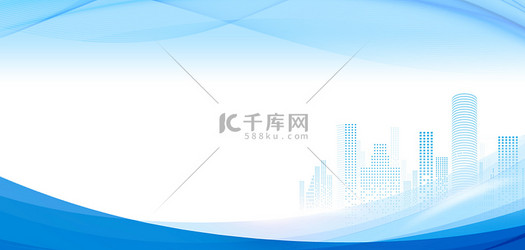 商务科技线条蓝色简约活动背景