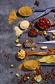 美食棚拍食材原料调味品创意摄影图配图