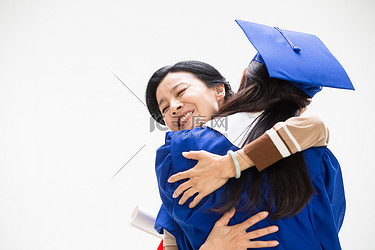 幸福快乐的母女