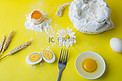 食物食品白天土鸡蛋室内静物摆拍摄影图配图