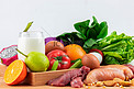 健康饮食肉蛋奶蔬菜