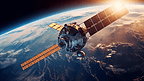 绕地球飞行的联盟号宇宙飞船。这张图片的元素由美国宇航局提供
