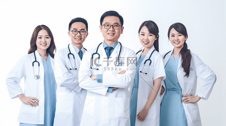 医疗医护团队医生人物形象人像护士2