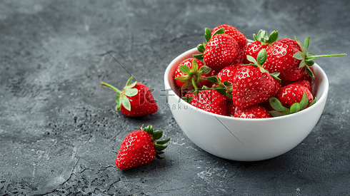 新鲜水果草莓摄影40