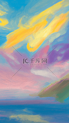 抽象纹理肌理质感水彩颜料纹理背景图