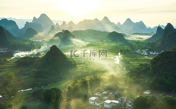 国潮山水