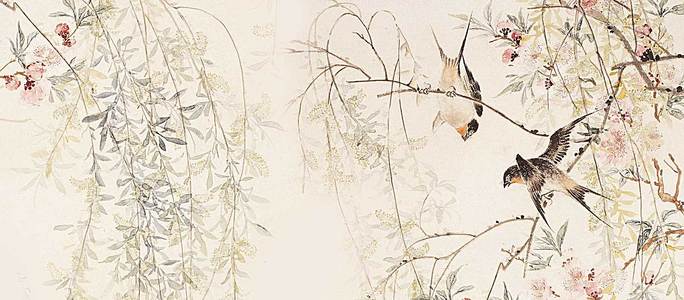 柳树-图片背景dnum_背景图片大全_千库网0