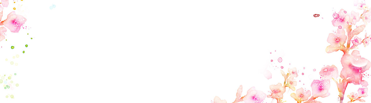 唯美背景banner素材