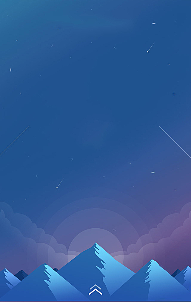 企业蓝色渐变星空h5背景图jpg素材-90设计