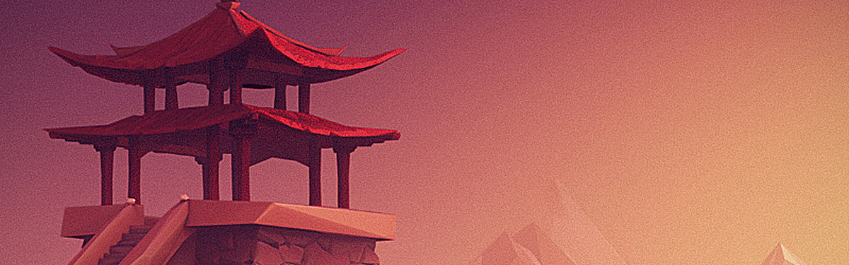 古建筑背景