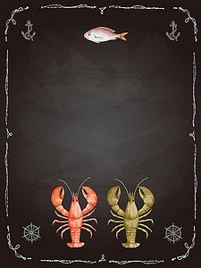 【海鲜菜单背景图片】_海鲜菜单背景素材_海