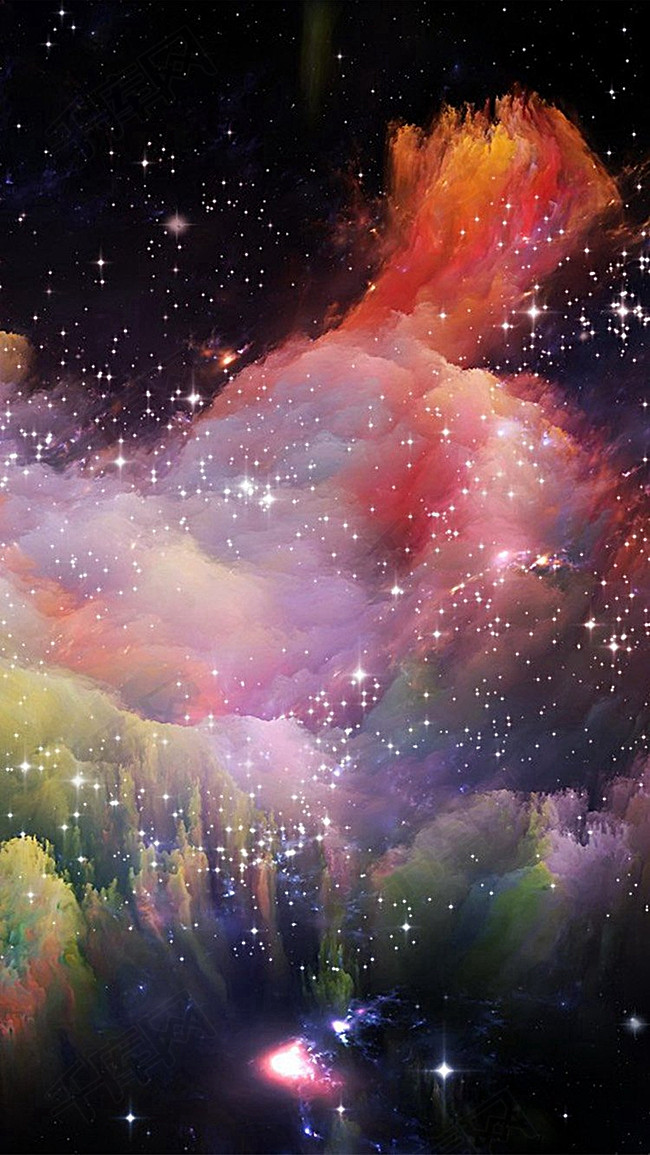背景 壁纸 皮肤 星空 宇宙 桌面 650_1155 竖版 竖屏 手机