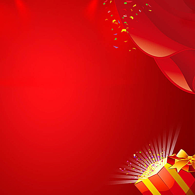 喜庆红色背景图