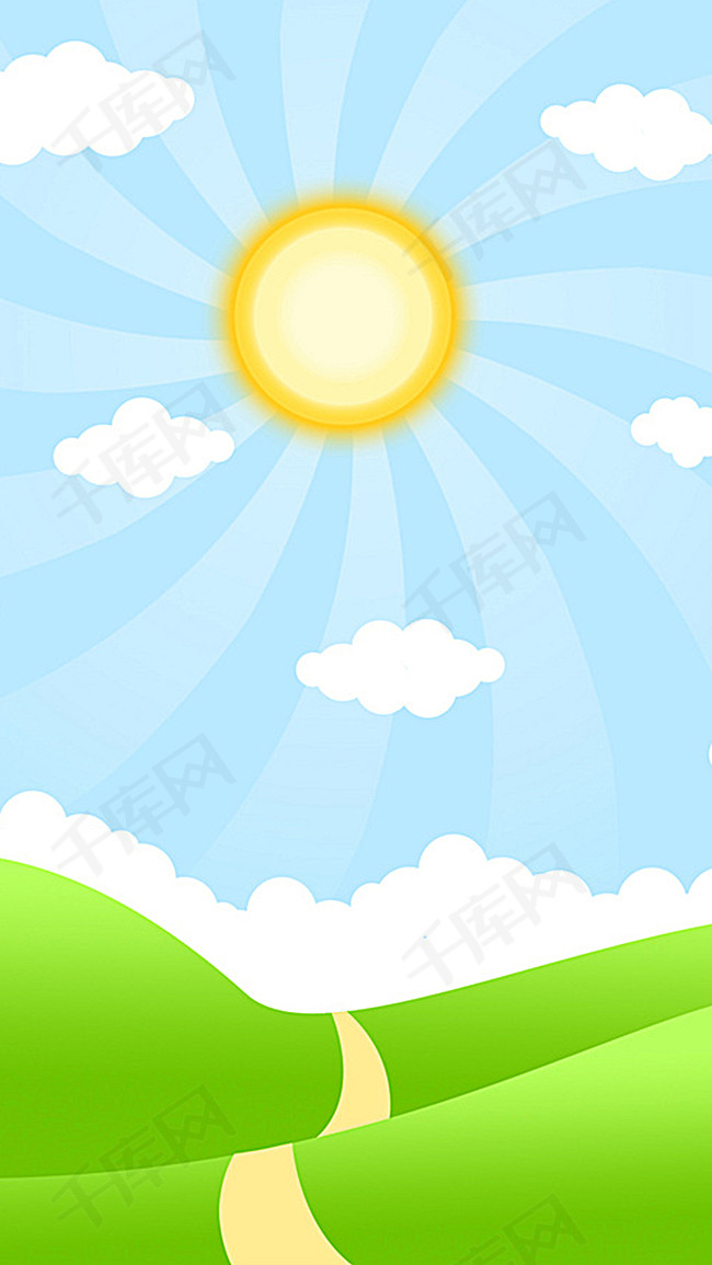 扁平化宣传APP背景H5素材图背景图片免费下