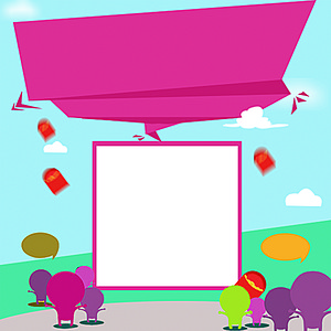 【可爱二维码背景图片】_可爱二维码高清背景