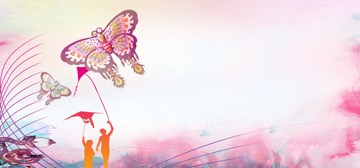 简约粉色放飞梦想背景图片背景素材免费下载,