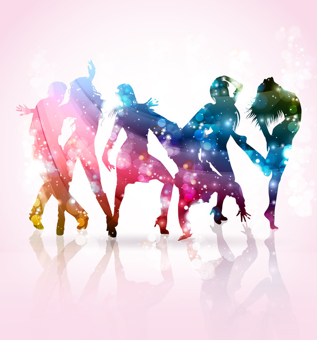 音乐音乐节动感人物炫彩绚丽_平面广告图片下