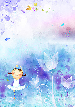 【小清新舞蹈背景背景图片】_小清新舞蹈背景