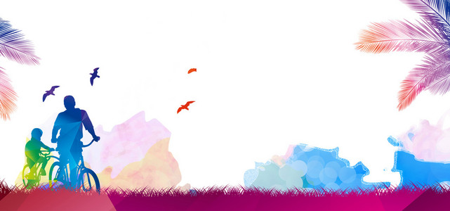 可爱儿童成长档案海报背景素材背景图片免费下