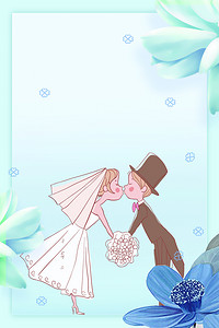 卡通婚纱摄影_情侣头像卡通婚纱