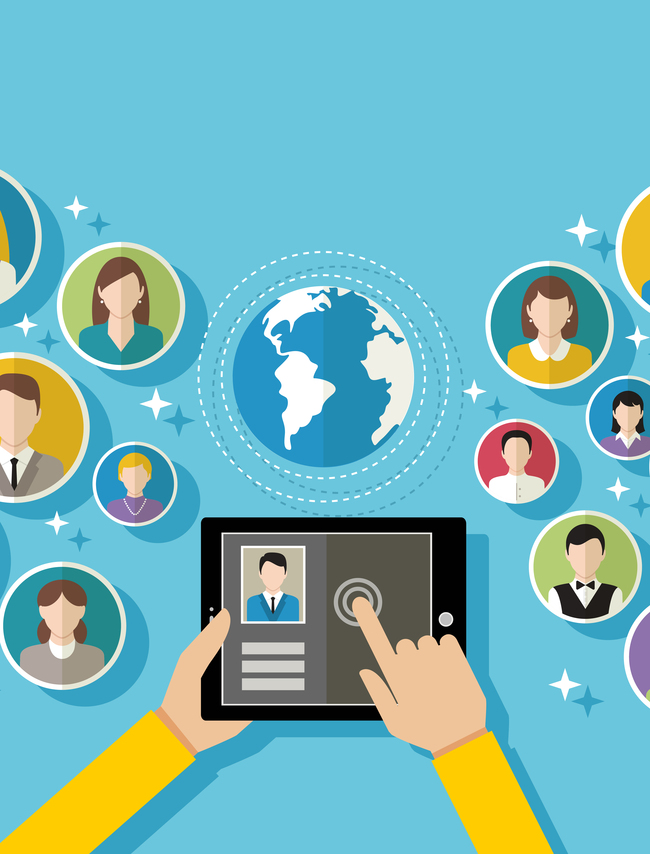 攀登剪影人生挑战