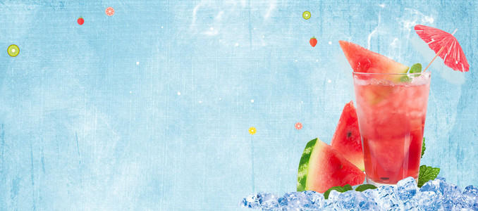 【冷饮banner背景图片】_冷饮banner高清背景
