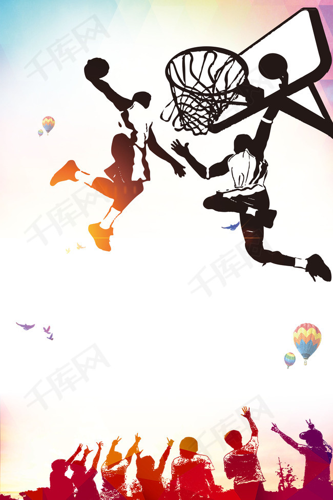蓝球社团招新背景