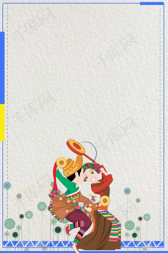 民族舞蹈培训班招生背景图片免费下载_广告背