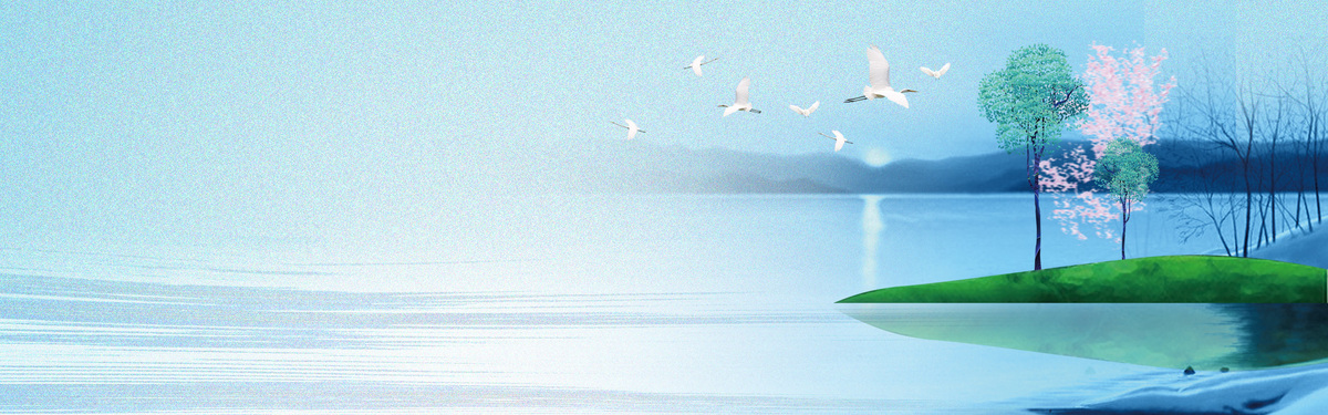 手绘卡通高端大气banner海报背景背景图片素材