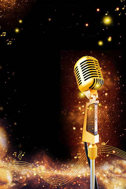 歌唱比赛海报素材