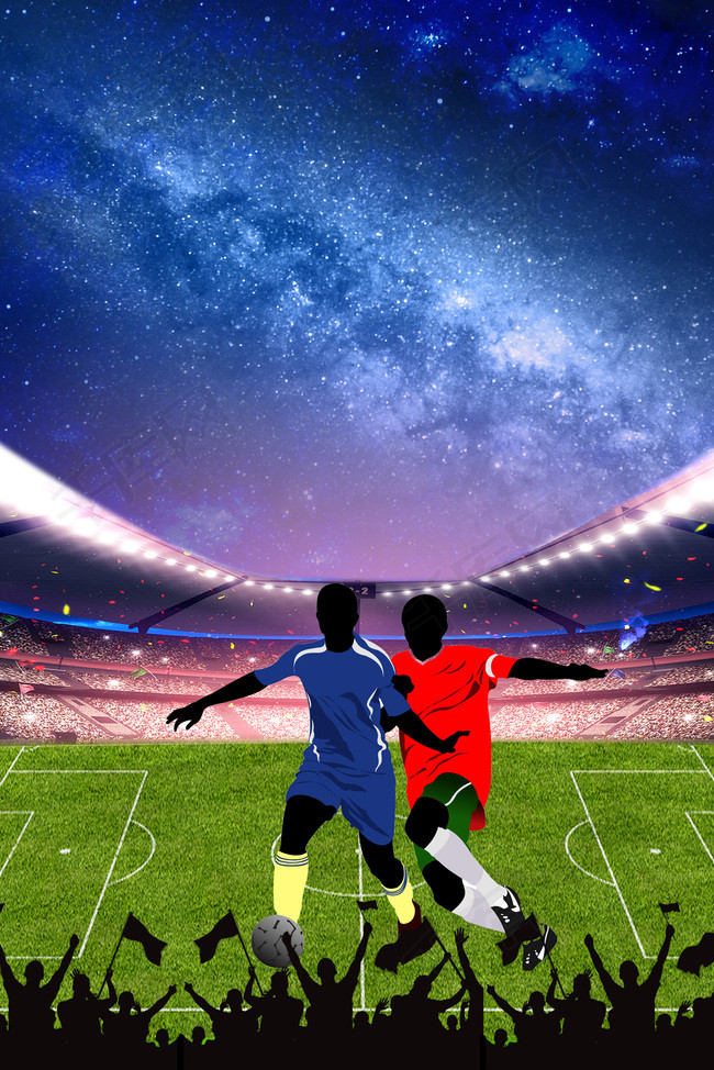 2018世界杯宣传海报背景图片免费下载_广告背